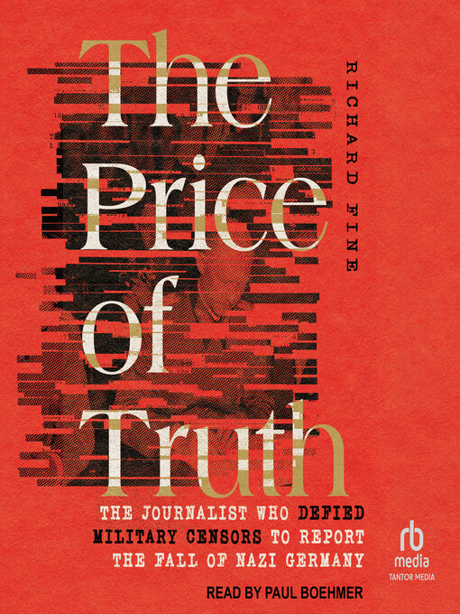 Title details for The Price of Truth by Richard Fine - Available